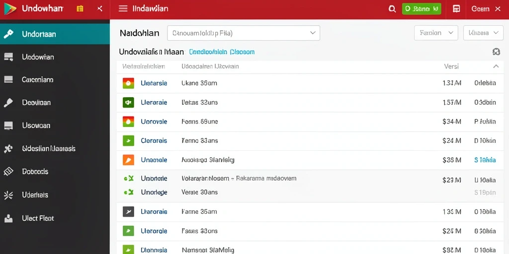 Tampilan antarmuka yang menarik dan user-friendly.