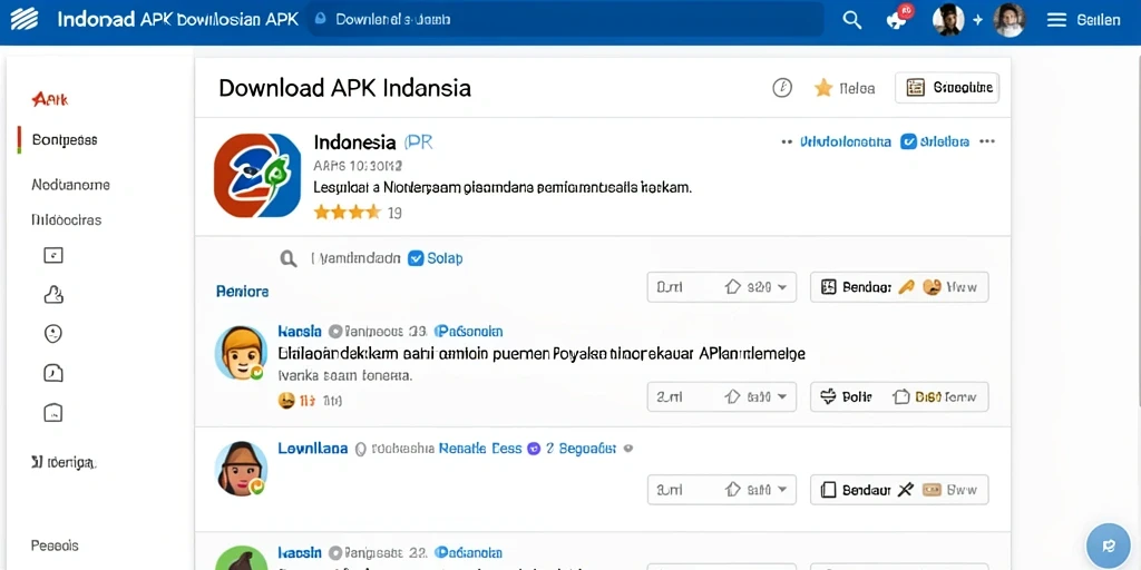 Tampilan antarmuka yang intuitif dan modern.