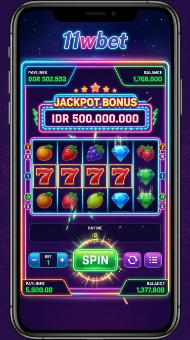 Galeri pratinjau visual 11wbet build APK resmi terbaru